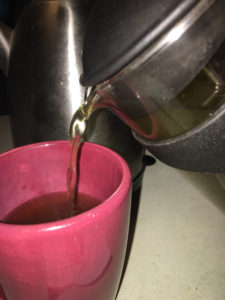 making yerba mate in a french press