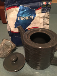 yerba mate tea pot