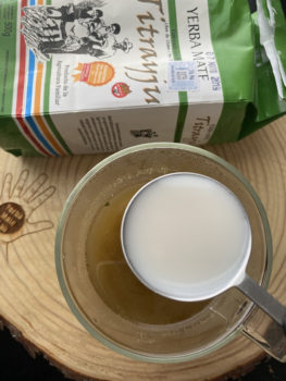 how to make a yerba mate latte