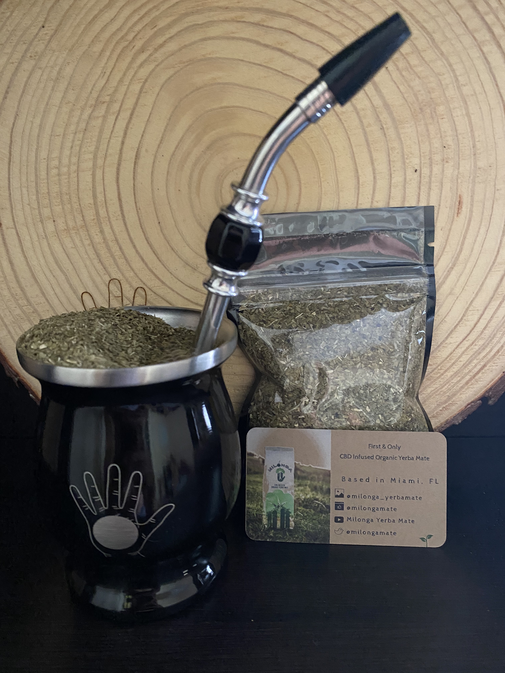 Milonga THC Energy Brew - Yerba Mate - The 420 King Cannabis Store