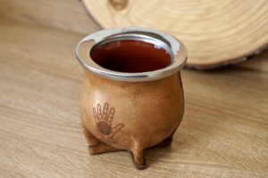 glass yerba mate gourd
