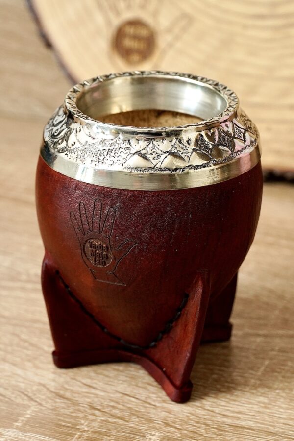 brown torpedo mate gourd chiseled rim